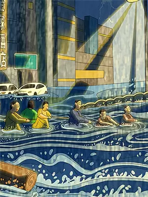 鸢尾花鲜花双头款