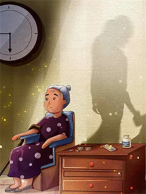 男子照顾瘫痪妻子十年不离不弃