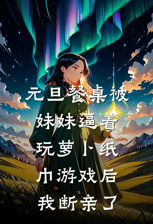 元旦餐桌被妹妹逼着玩萝卜纸巾游戏后，我断亲了